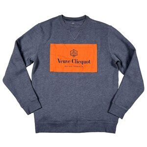 Veuve Clicquote Sweatshirt Grey Sweatshirt Size Medium